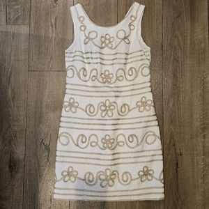 Lilly Pulitzer Lennox Shift Dress "Icing On The Cake" - size 4 Mini Dress